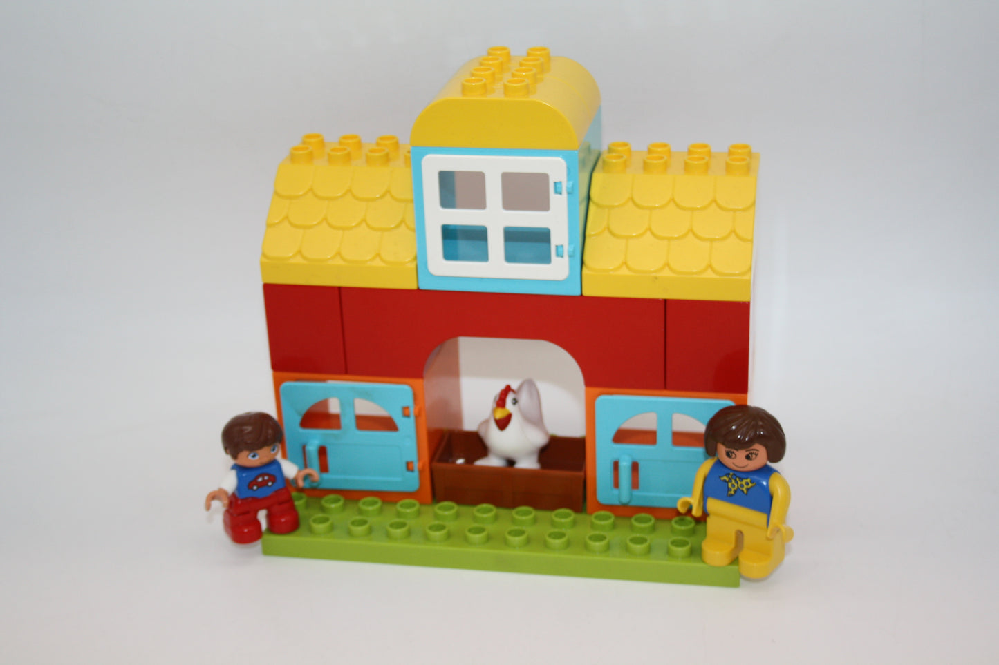 Duplo - Kleiner Bauernhof mit Huhn & Figuren - Selbstkreiert