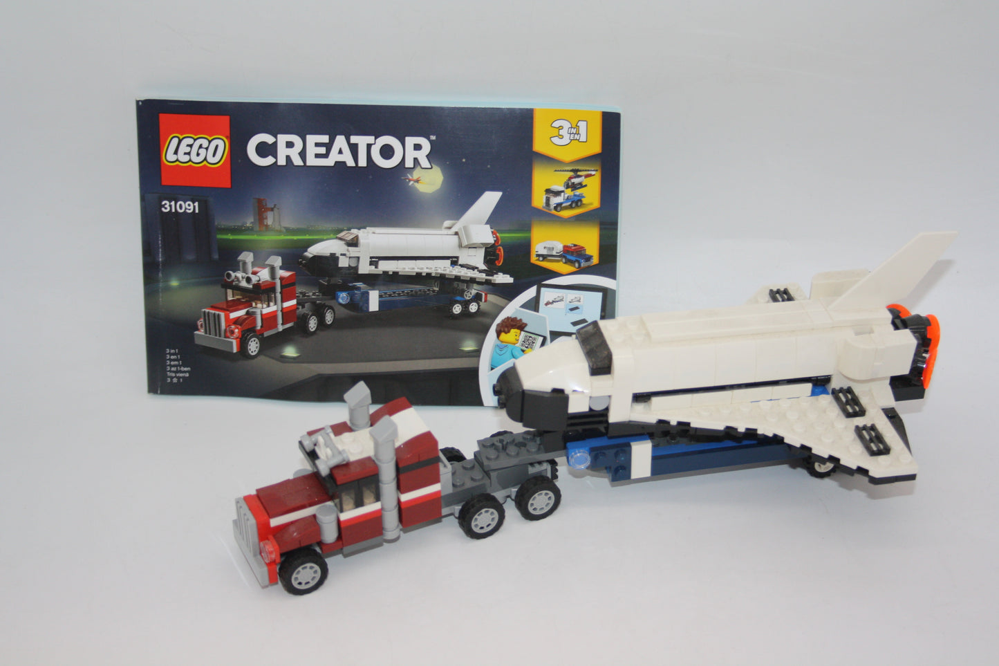 LEGO® Creator 3in1 Set - 31091 Transporter für Space Shuttle - inkl. BA