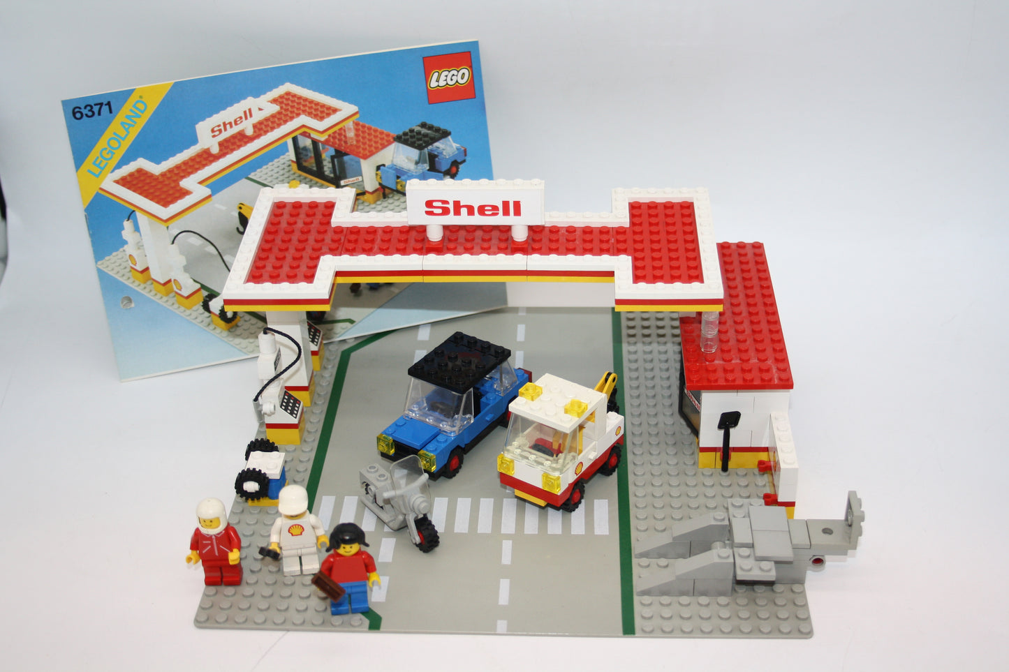 LEGO® - System/City Set - 6371 Shell Tankstellet - inkl. BA