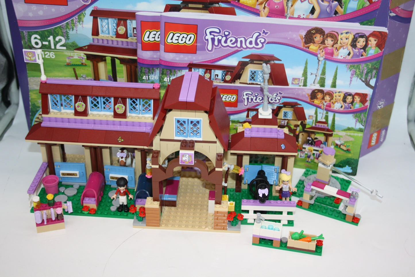 LEGO® Friends - 41126 Heartlake Reiterhof - inkl. BA & OVP