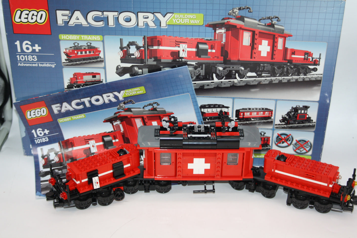 LEGO® Factory/Eisenbahn - 10183 LEGO® Hobby Train - inkl. BA & OVP#