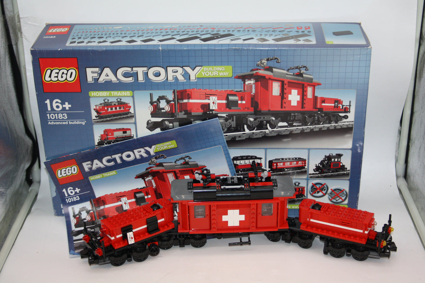 LEGO® Factory/Eisenbahn - 10183 LEGO® Hobby Train - inkl. BA & OVP#