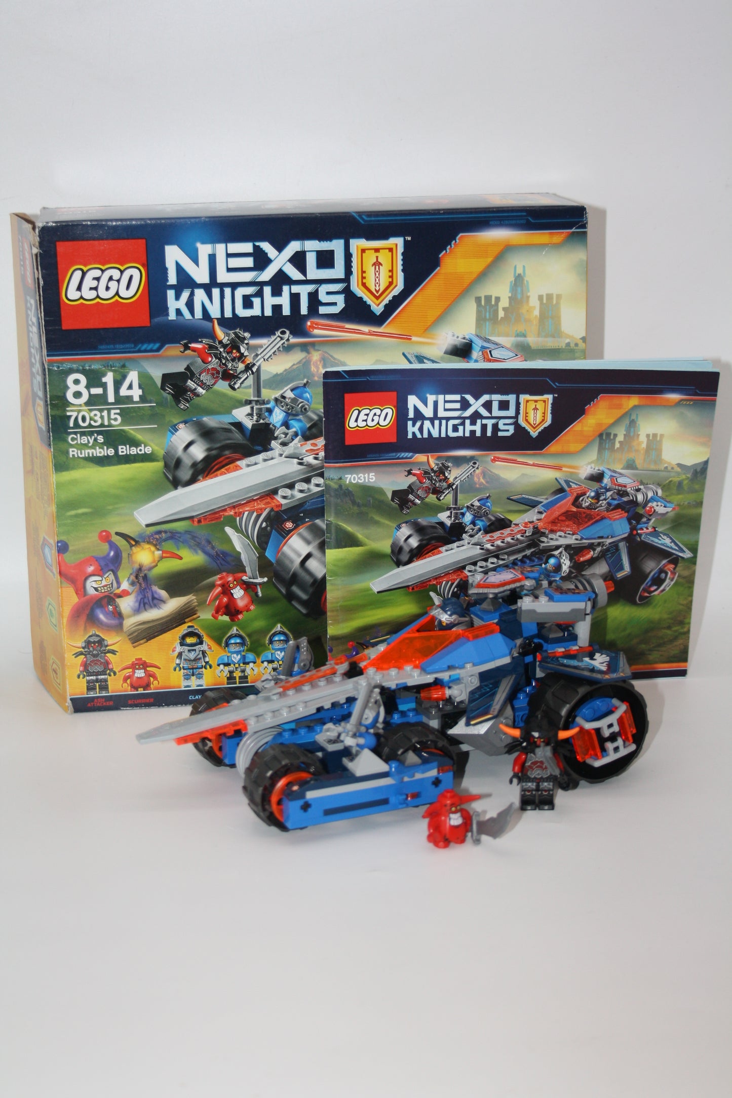 LEGO® - Nexo Knights - Set 70315 Clays Klingen-Cruiser - inkl. BA & Ovp
