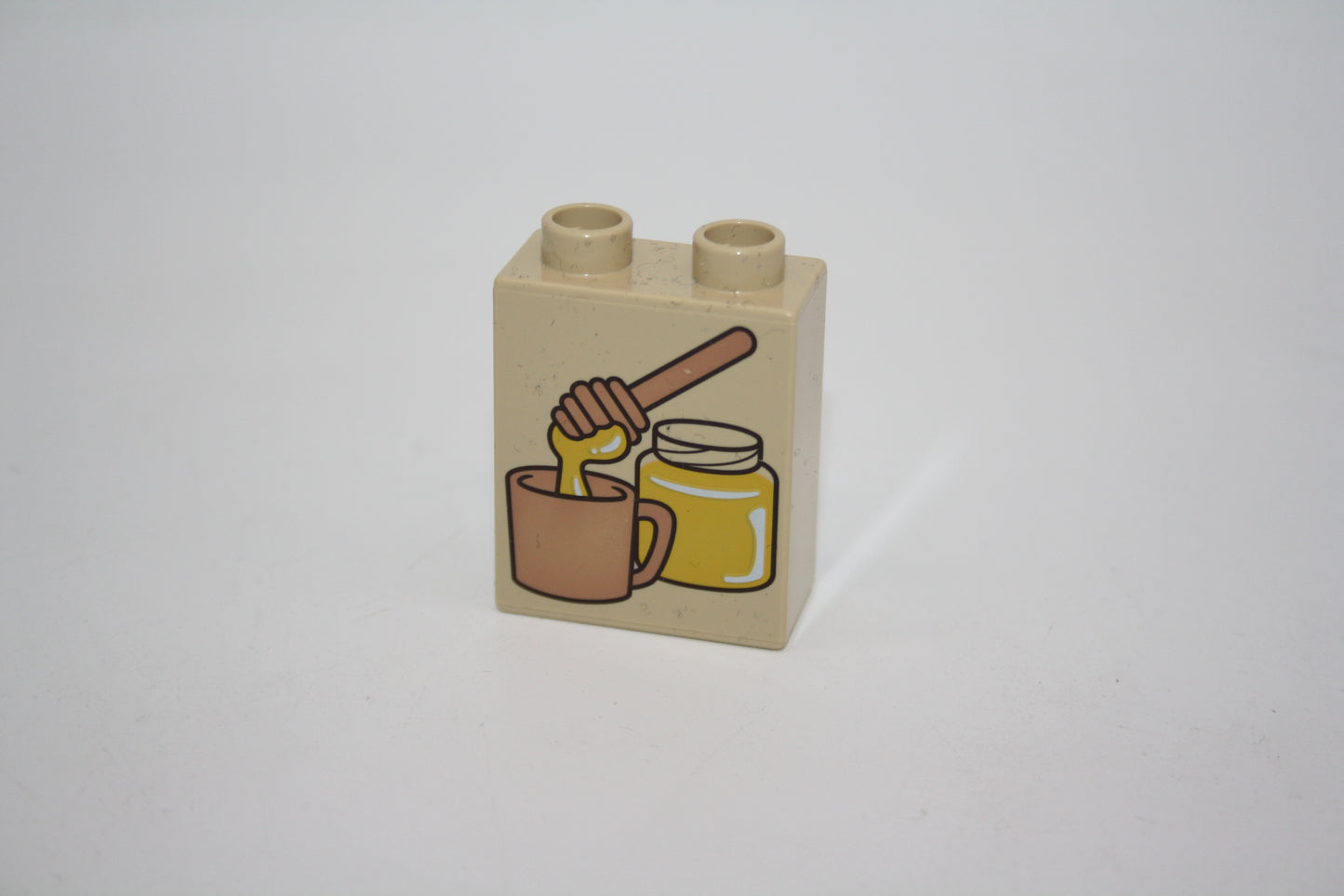 Duplo - Motivstein mit Honiggläsern - beige - Motivstein - neu/unbespielt