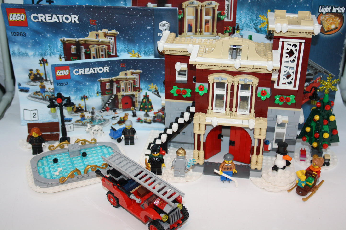 LEGO® Creator Expert - 10263 Winterliche Feuerwehrstation - Inkl. BA & OVP - Unvollständig
