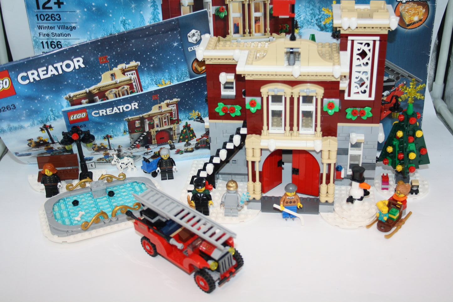 LEGO® Creator Expert - 10263 Winterliche Feuerwehrstation - Inkl. BA & OVP - Unvollständig
