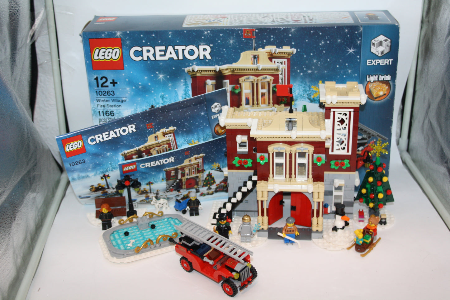 LEGO® Creator Expert - 10263 Winterliche Feuerwehrstation - Inkl. BA & OVP - Unvollständig