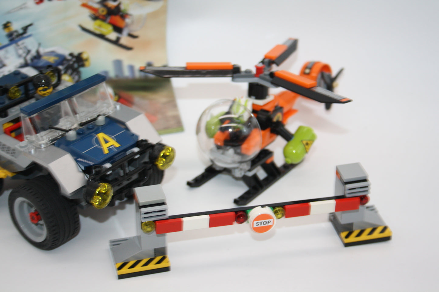 LEGO® Agent 2.0 Set - 8969 4 Rad Pursuid - inkl. BA