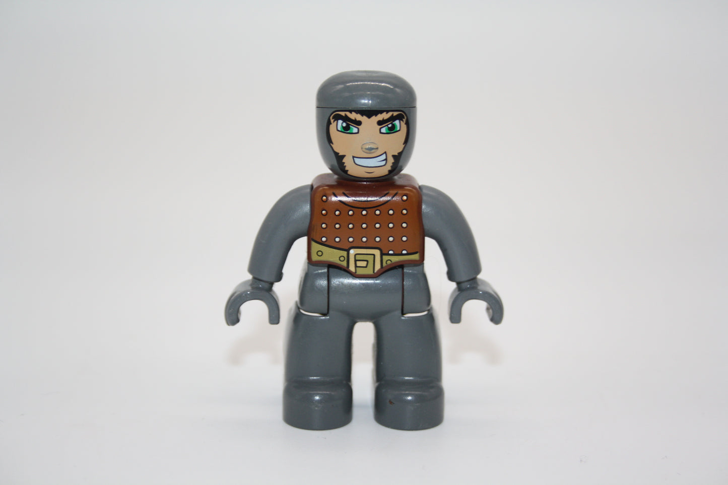 Duplo - Ritter - grau/braun - Mann - Figur