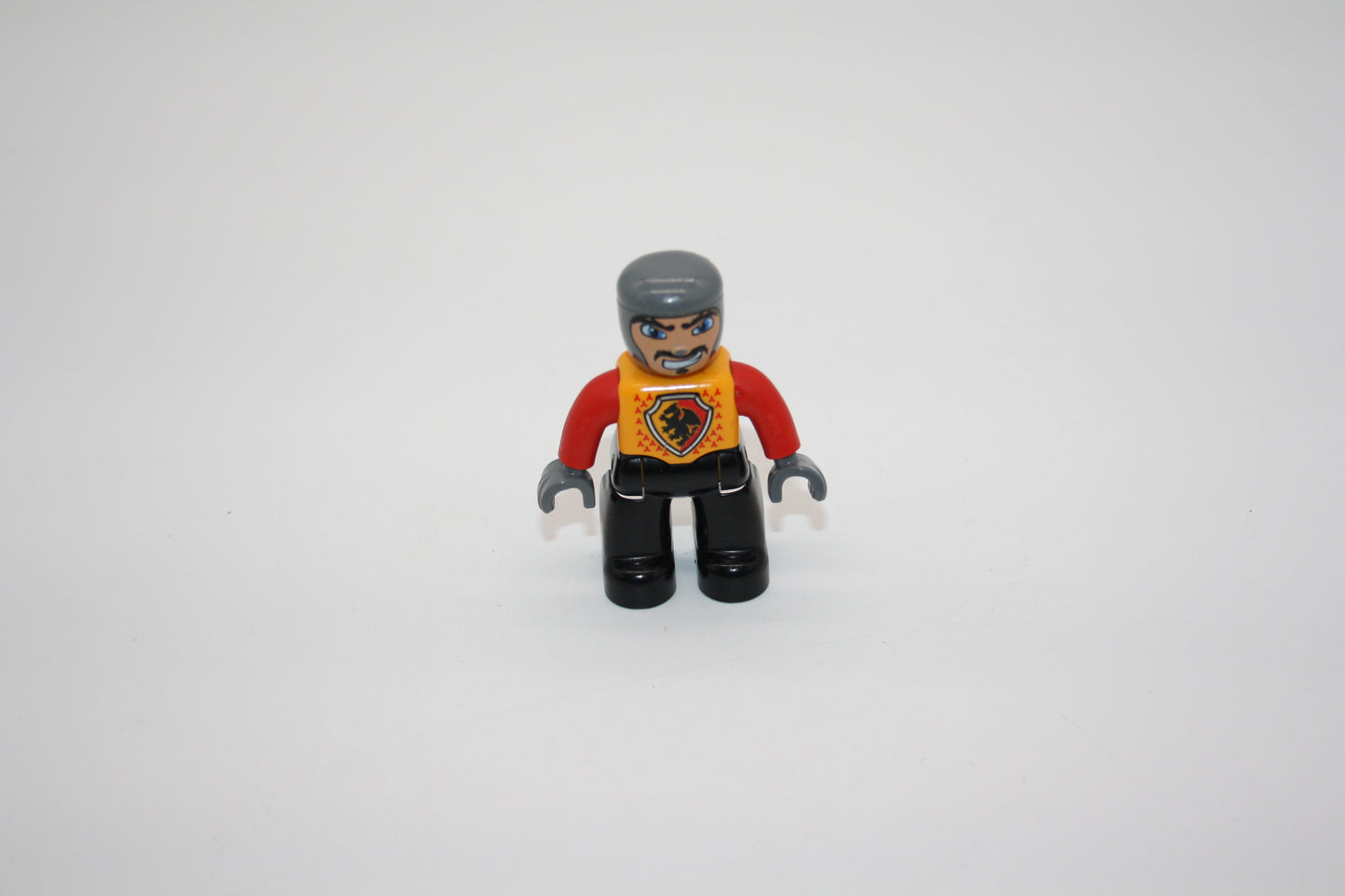 Duplo - Ritter - rot/schwarz Drache - Mann - Figur