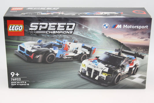 LEGO® Speed Champions Set - 76922 BMW M4 GT3 & BMW M Hybrid V8 Rennwagen - neu/ungeöffnet