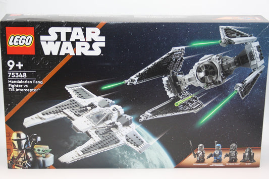 LEGO® Star Wars Set - 75348 Mandalorianischer Fang Fighter vs. TIE Interceptor™ - Neu/ungeöffnet - EOL