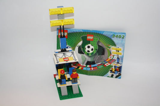 LEGO® Sports Set - 3402 Tribüne mit Beleuchtung - inkl. BA