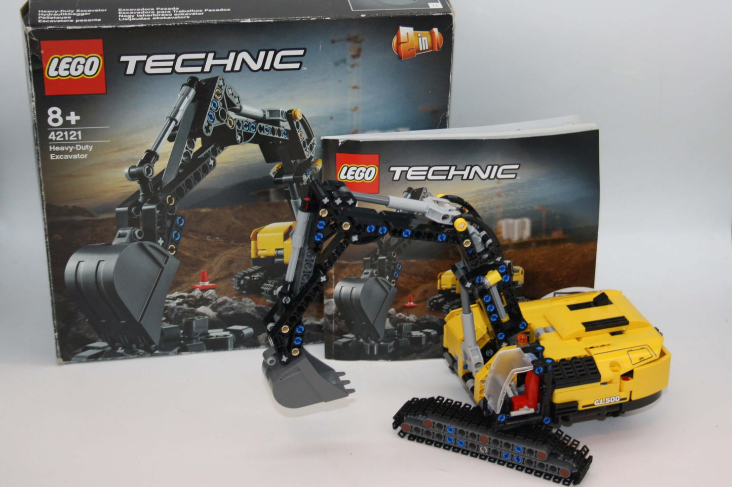 LEGO® - Technic Set - 42121 Hydraulikbagger - inkl. BA & OVP