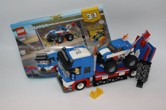LEGO® Creator 3in1 Set - 31085 Stunt-Truck-Transporter - inkl. BA