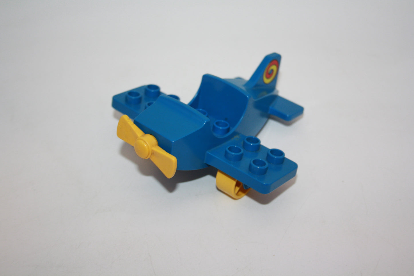 Duplo - Retro Flugzeug - blau - Flugzeug/Flieger