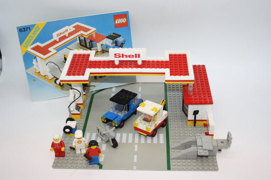 LEGO® - System/City Set - 6371 Shell Tankstellet - inkl. BA