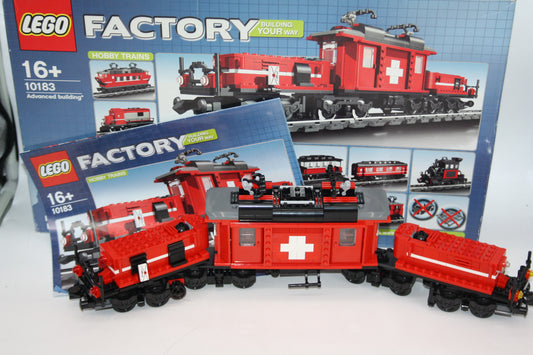 LEGO® Factory/Eisenbahn - 10183 LEGO® Hobby Train - inkl. BA & OVP#