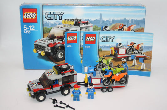 LEGO® - City - Set 4433 Crossbike Transporter - inkl. BA & OVP