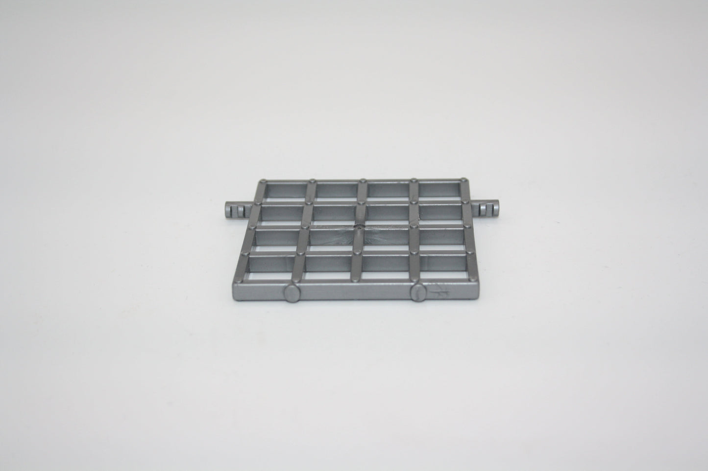 Duplo - Fallgitter 4x4 Noppen - silber - Bauplatten - Grundplatten