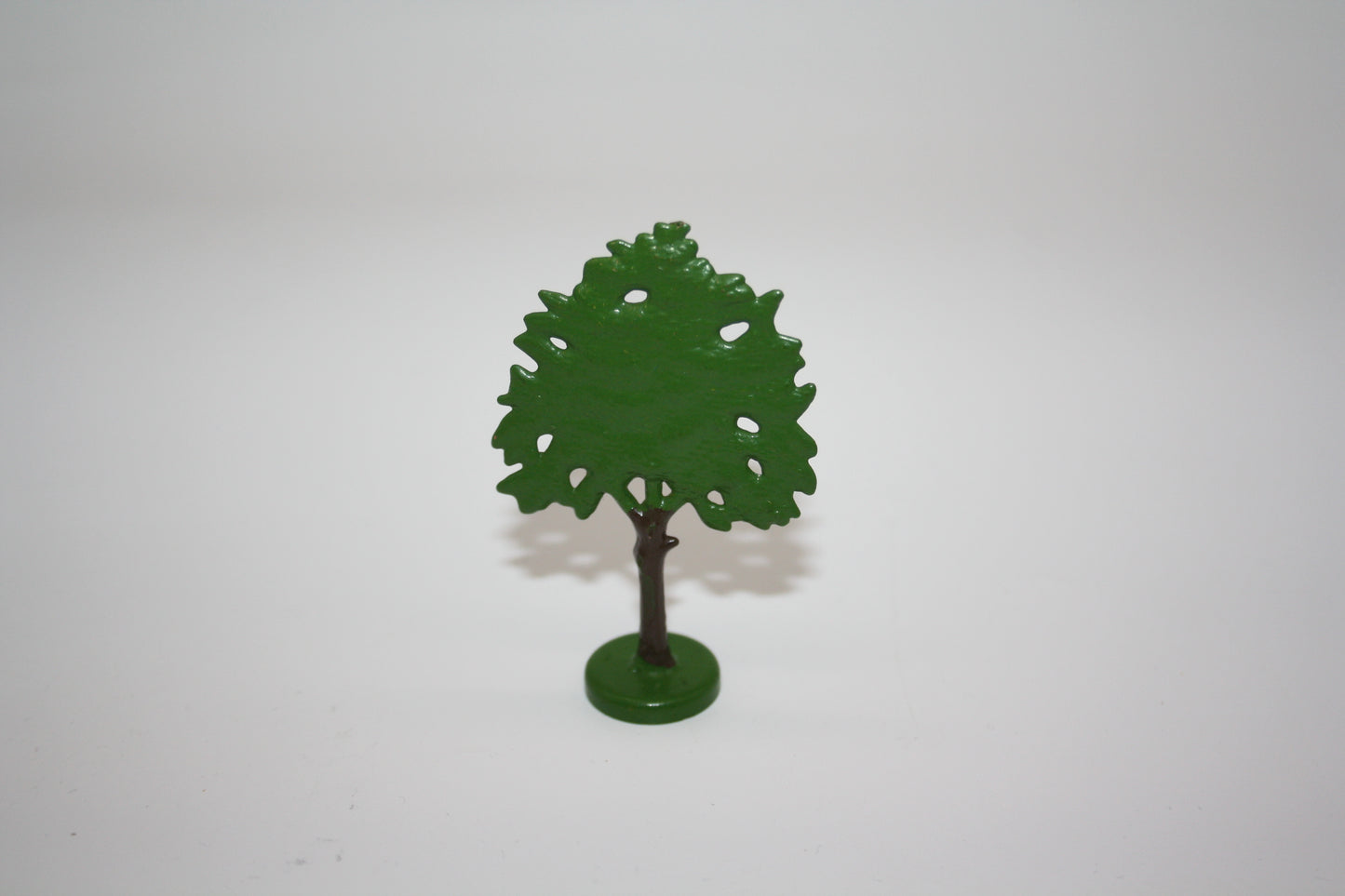 LEGO® - Baum Flacheiche bemalt mit massivem Sockel - Pflanze/Grün - FTOak - Einzelteile