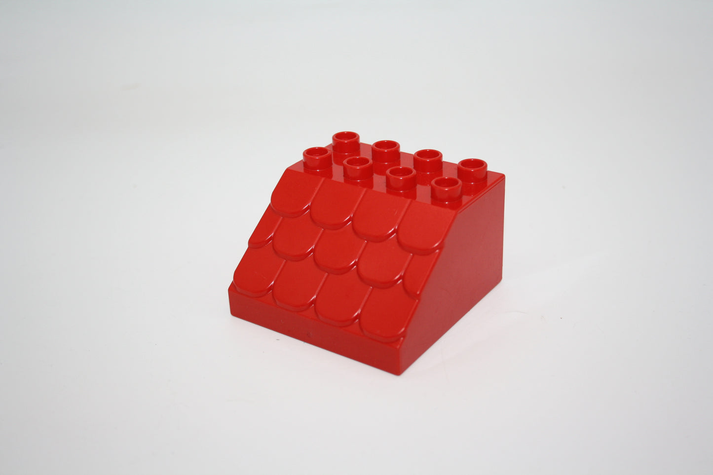 Duplo - Dach/Schrägdach/Scheunendach 4x4 - rot - Bauelement - Ersatzteile