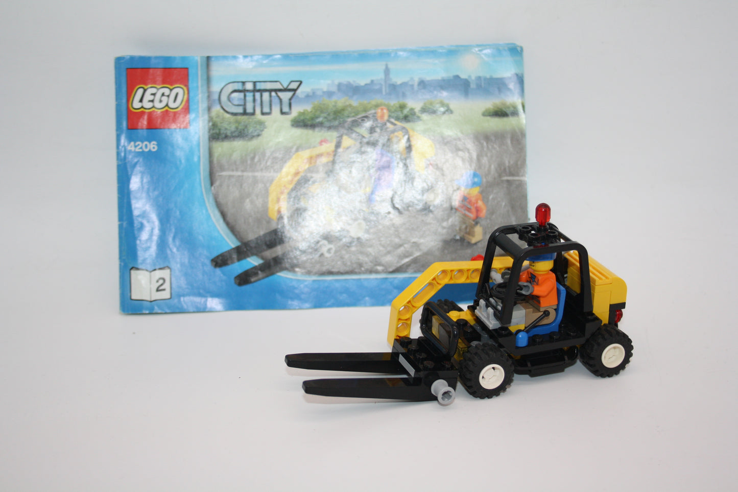 LEGO® City - Gabelstapler aus 4206 - LKW/Fahrzeuge - inkl. BA