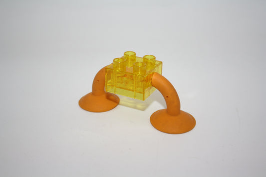 Duplo - Zooters Beine mit Saugfüßen - gelb Transparent - Fantasy - Ersatzteil