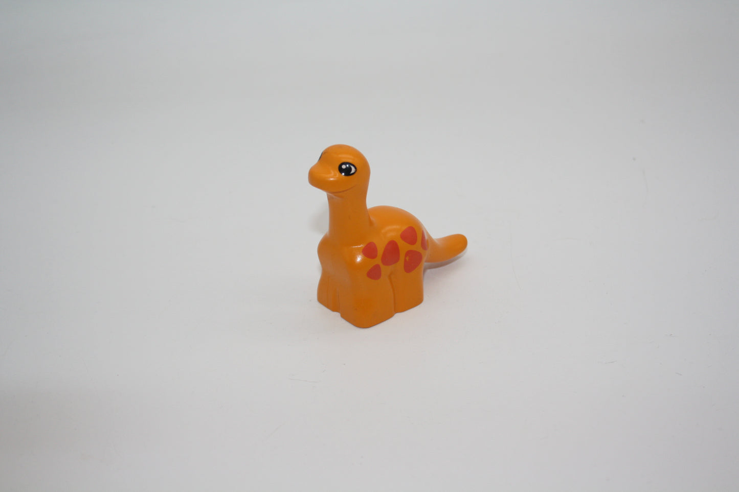 Duplo - kl. Langhals (Brachiosaurus) - orange/rot - Dinosaurier - Dino