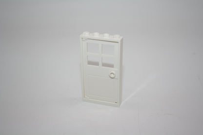 LEGO® - Tür mit Rahmen (1x4x6) - 60623+30179 - weiß