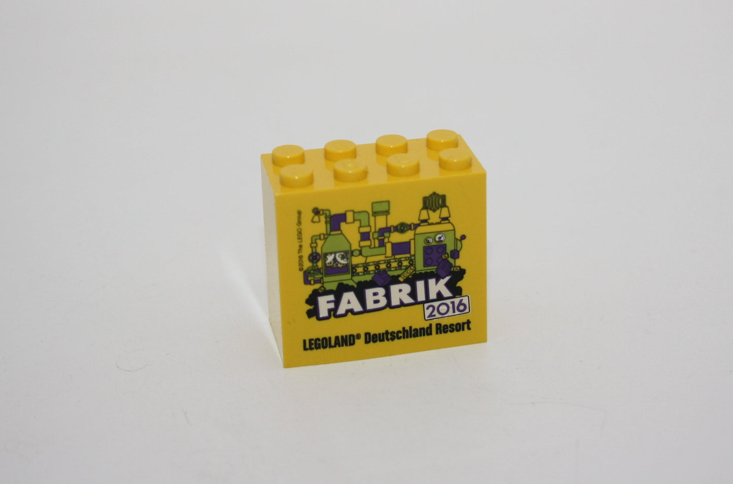 Lego - Fabrik 2016 - Sammelsteine - 2x4x2 Stein - Motivstein