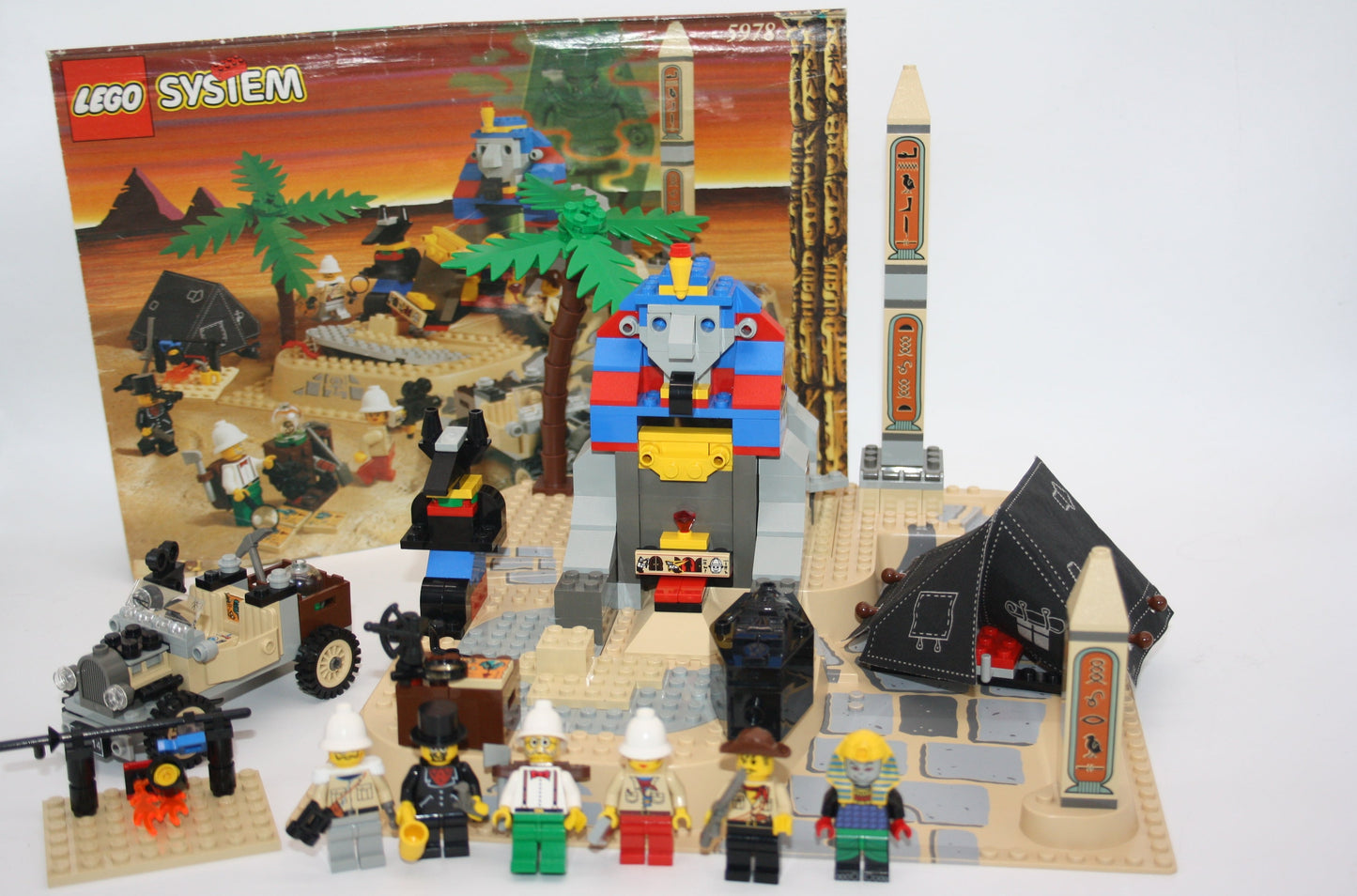 LEGO® Adventures Set - 5978 Das Geheimnis der Sphinx - Piraten - Inkl. BA