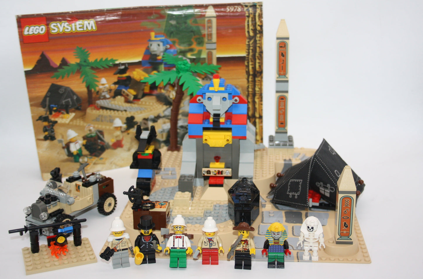 LEGO® Adventures Set - 5978 Das Geheimnis der Sphinx - Piraten - Inkl. BA