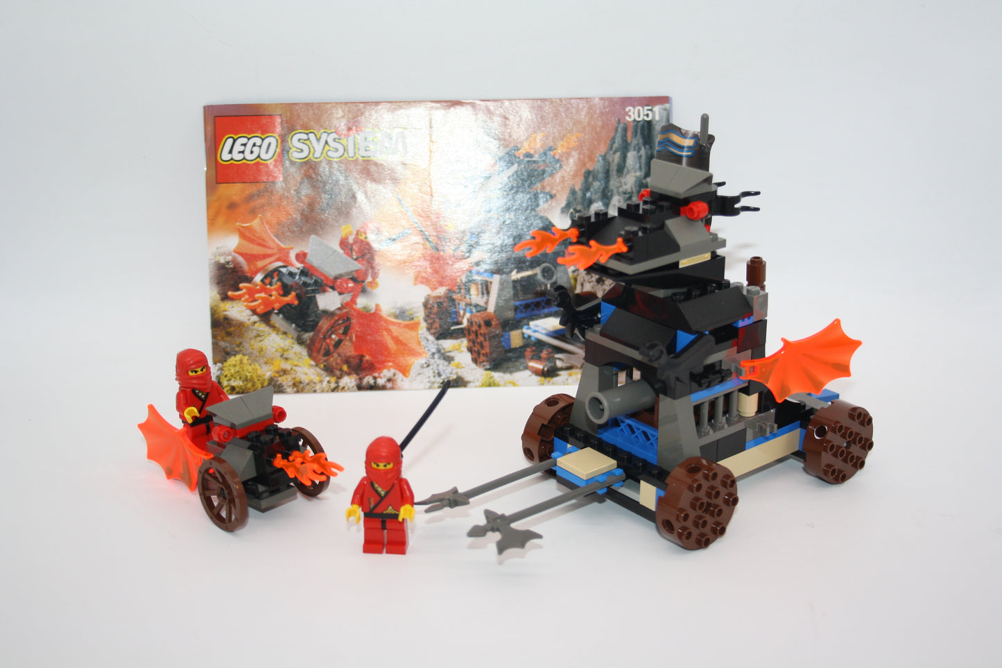 LEGO® - Ninja Set - 3050 Blaze Attack - inkl. BA