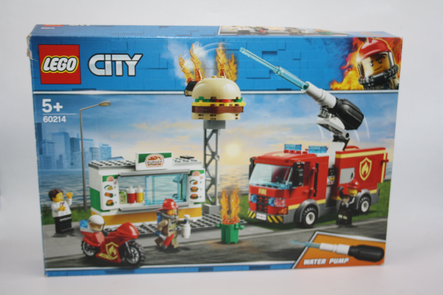 LEGO® - City - Set 60214 Feuerwehreinsatz im Burger-Resturant - inkl. BA & OVP