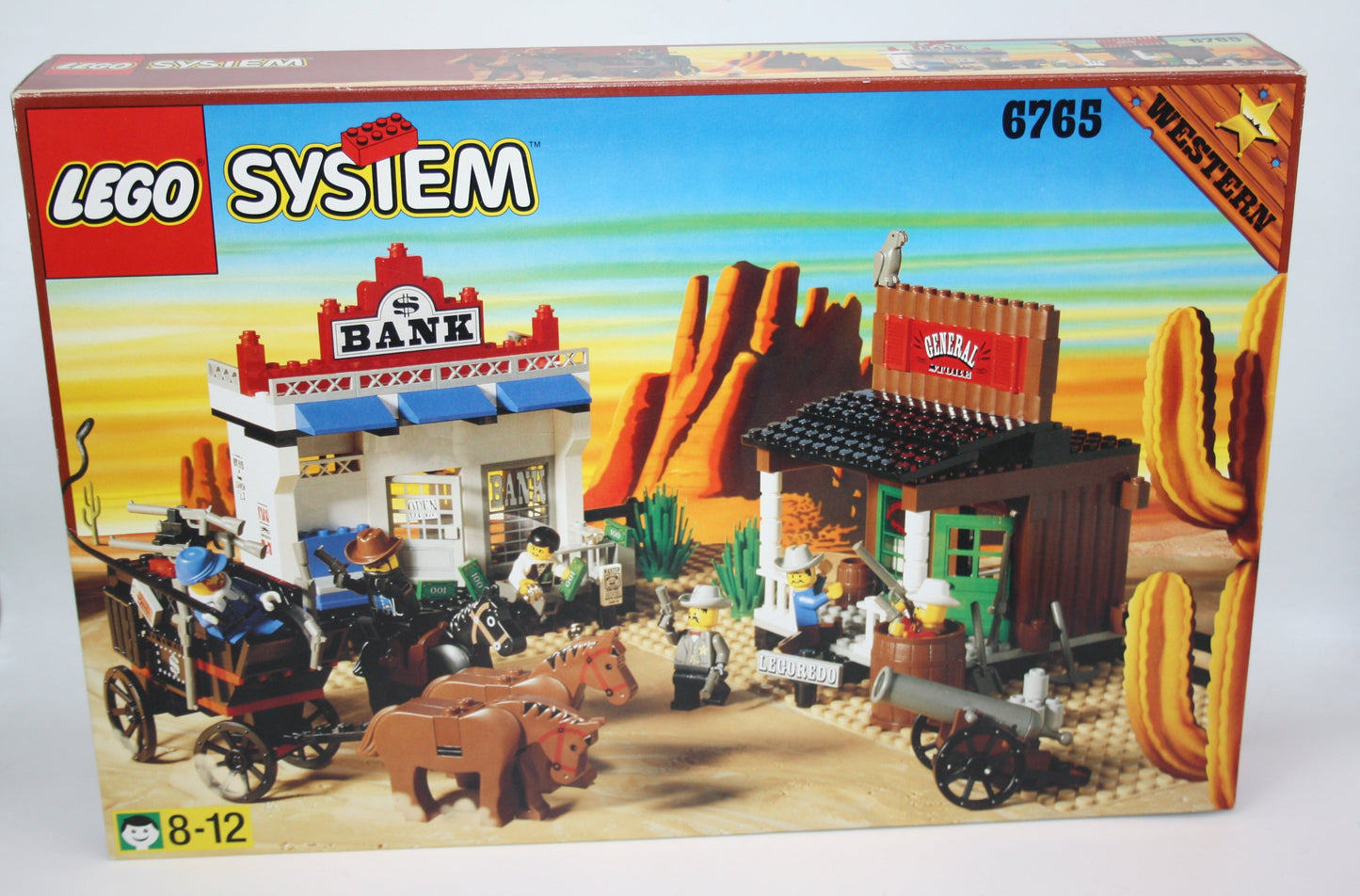 LEGO® Western - Set 6765 Gold City Junction - Wilder Westen/Wild West - inkl. BA & OVP