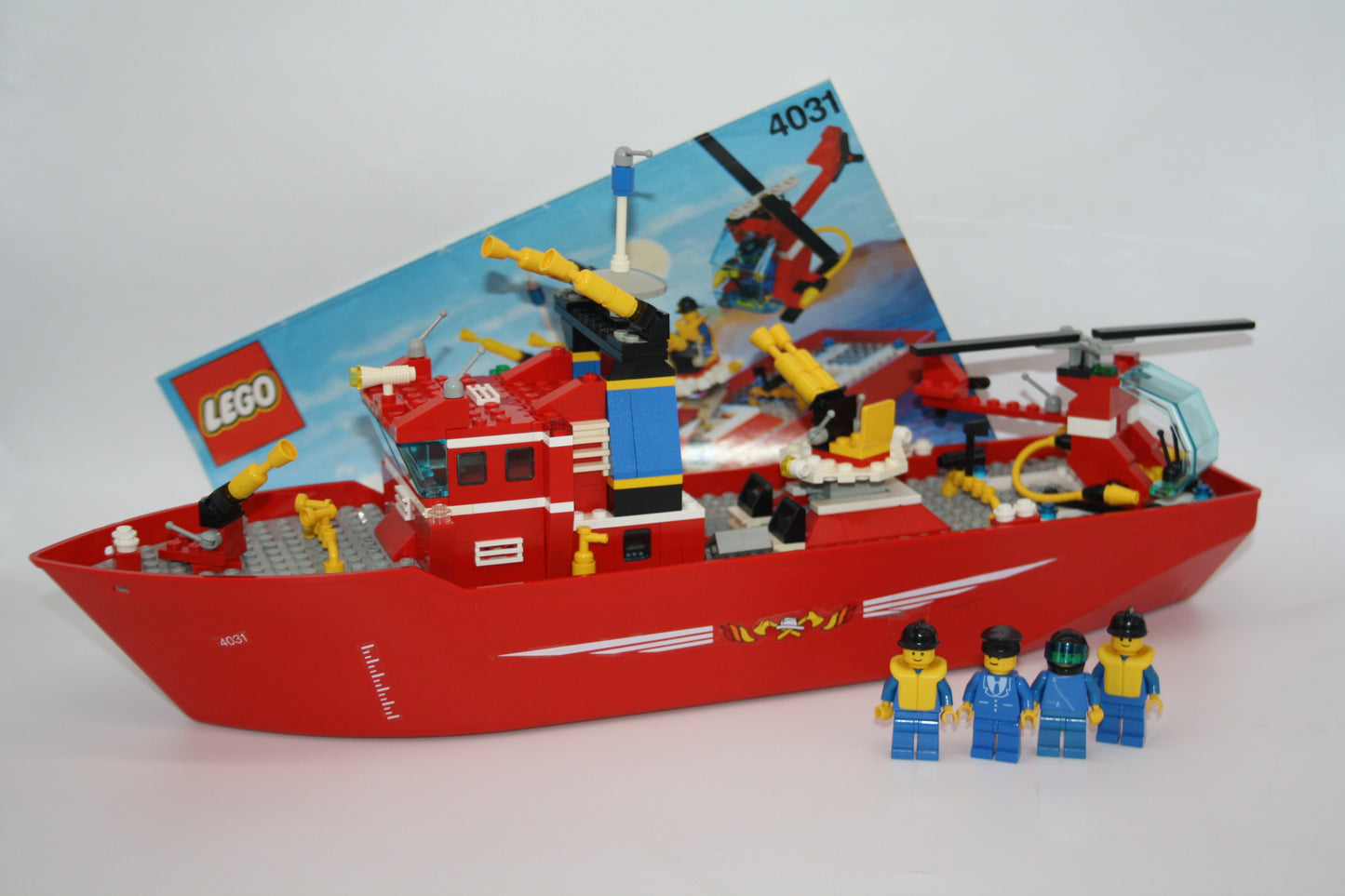 LEGO® - System/City - Set 4031 Feuerwehrboot - inkl. BA