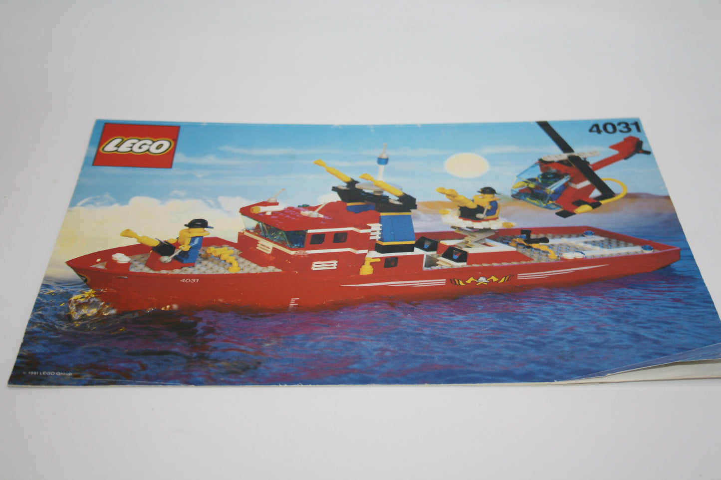 LEGO® - System/City - Set 4031 Feuerwehrboot - inkl. BA