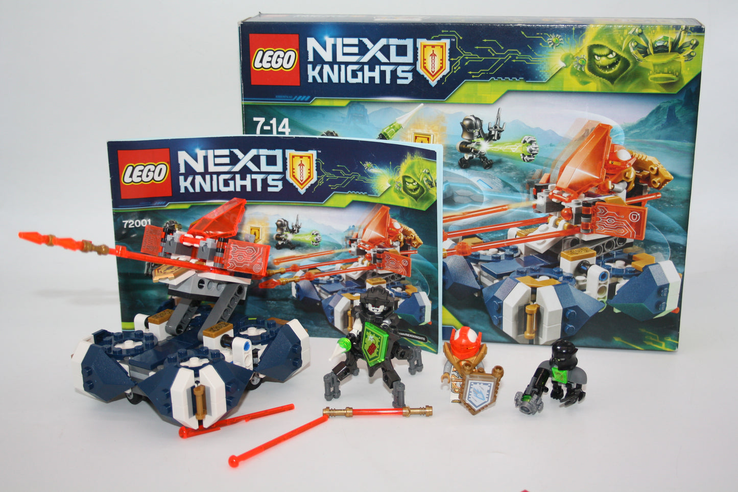 LEGO® - Nexo Knights Set - 72001 Lance's Hover Jouster - unvollständig - inkl BA & OVP