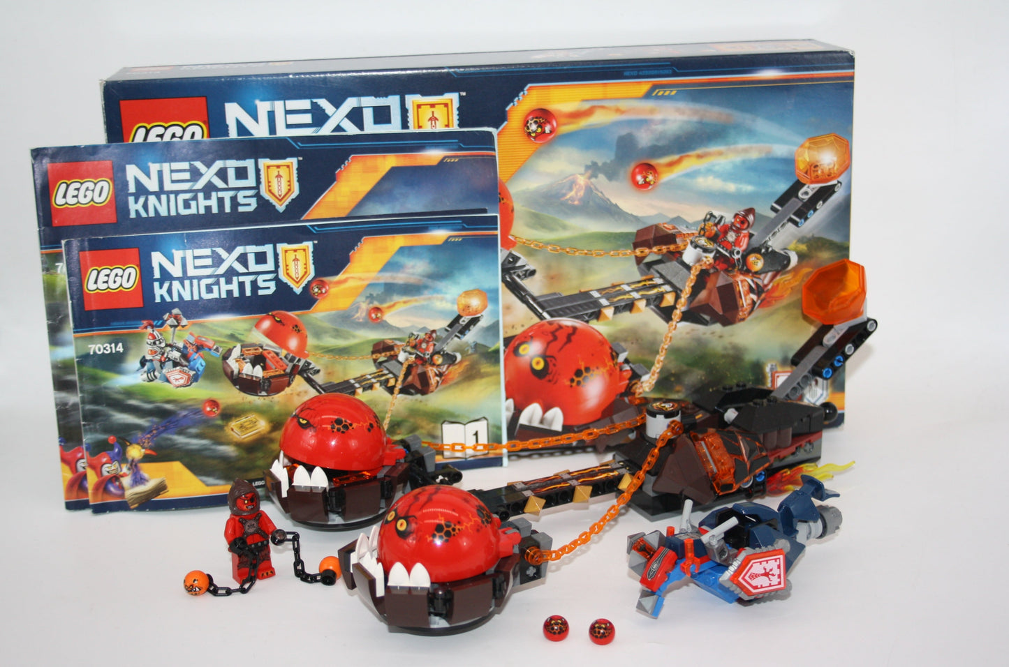 LEGO® - Nexo Knights Set - 70314 Chaos-Kutsche - unvollständig - inkl BA & OVP