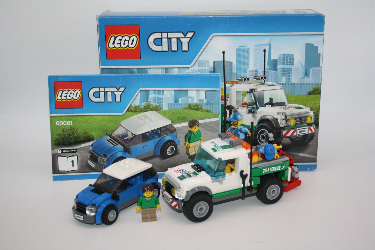 LEGO® - City Set - 60081 Pickup-Abschleppwagen mit Auto  - unvollständig