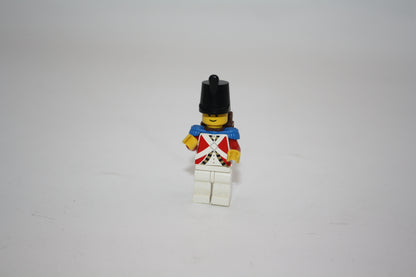 LEGO® Ritter/Castle - Blaurock/Kaiserlicher Soldat m. Rucksack - rot m. blauen Hussen - Figuren/Minifiguren