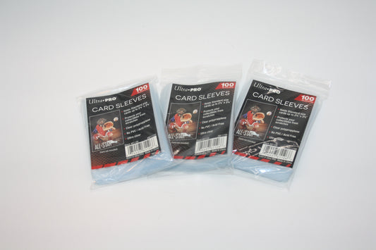 Ultra Pro - 3x Standard Soft Sleeves - 100 Stück (66x91mm) (Kopie)