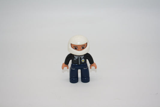 Duplo - Motorrad Polizist - Polizei - Figur