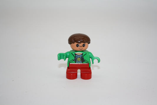 Duplo - Junge alte Serie - rote Hose/grüne Jacke - Figur