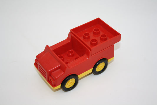 Duplo - Retro/Vintage Auto mit Aufbau - rot - Auto/PKW - Fahrzeuge