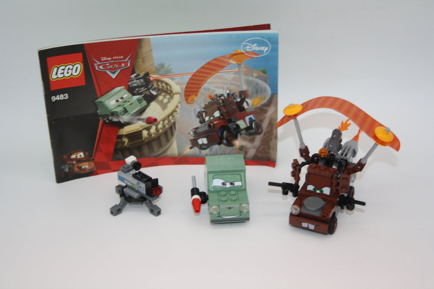 LEGO® Disney Set - 9483 Agent Mater's Escape - Inkl. BA - Figuren/Minifiguren/Fahrzeuge (Kopie)