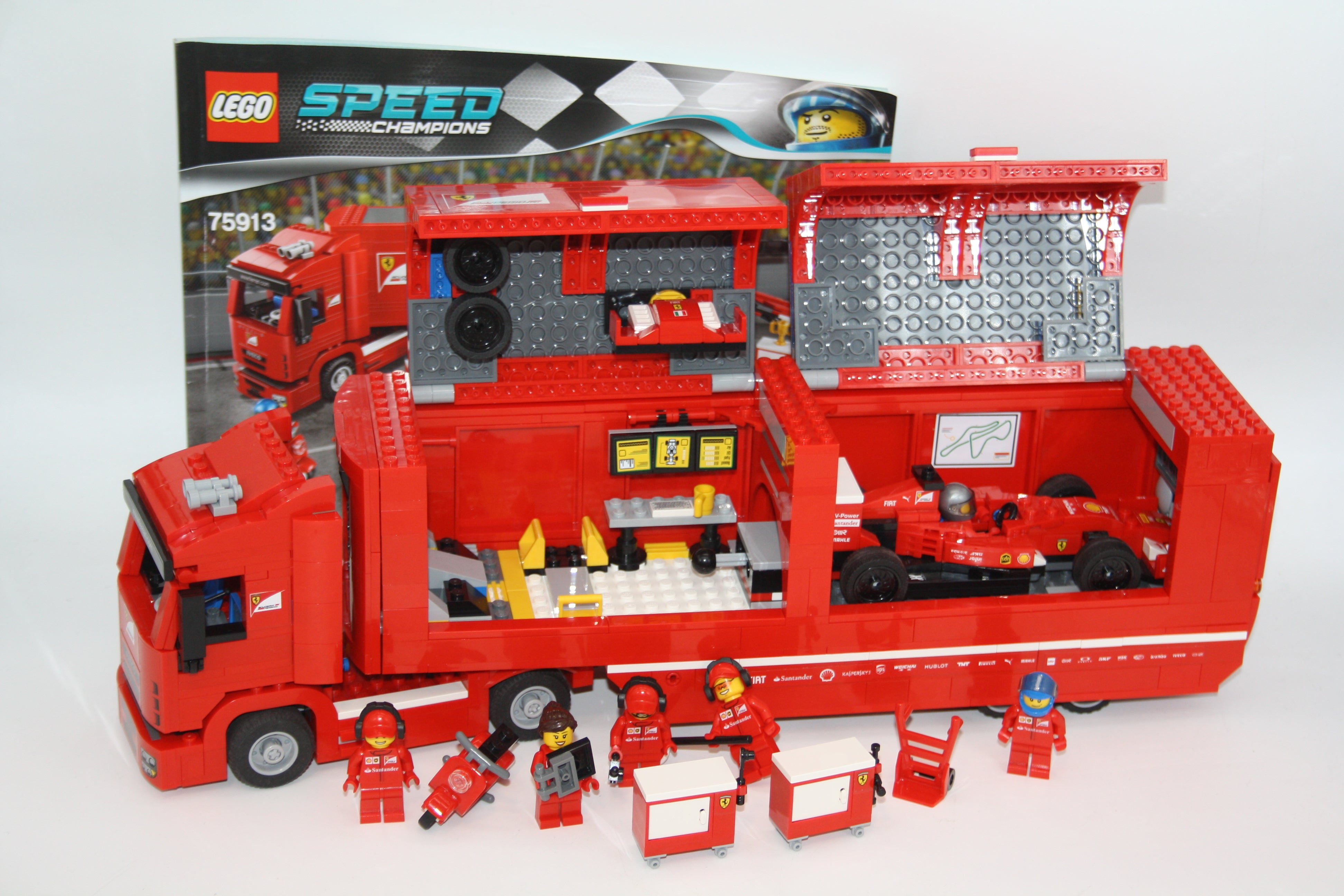 LEGO Speed Champions Set 75913 F14 T Scuderia Ferrari Truck BA www.Bricksboss