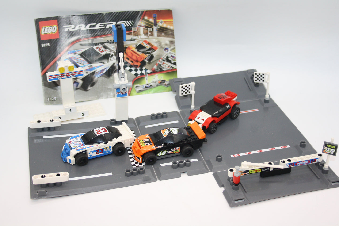 LEGO® Racers Set - 8123 Thunder Raceway + BA