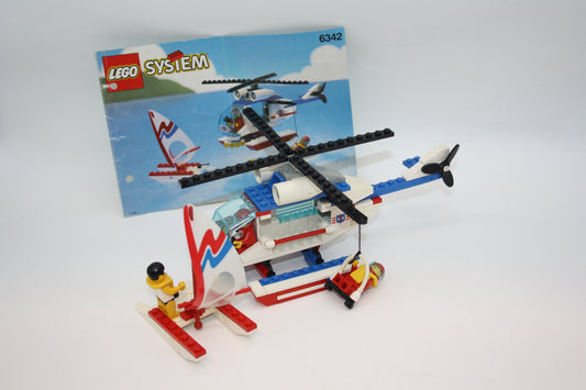 LEGO® - System Set - 6342 Seenot-Rettungshubschrauber - Flugzeug - inkl. BA